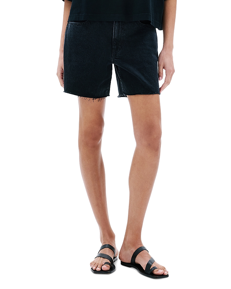 Slvrlake Sienna High Rise Jean Shorts in Shadow Ridge