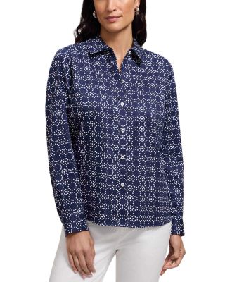 Hampton Geometric Print Shirt 