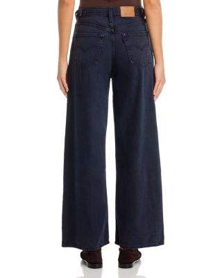 Cinch High Rise Wide Leg Jeans in Dark Humor - Exclusive