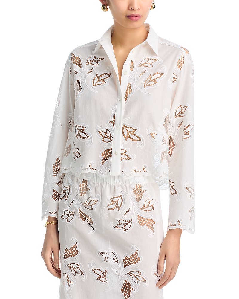 Cissa Long Sleeve Cropped Shirt