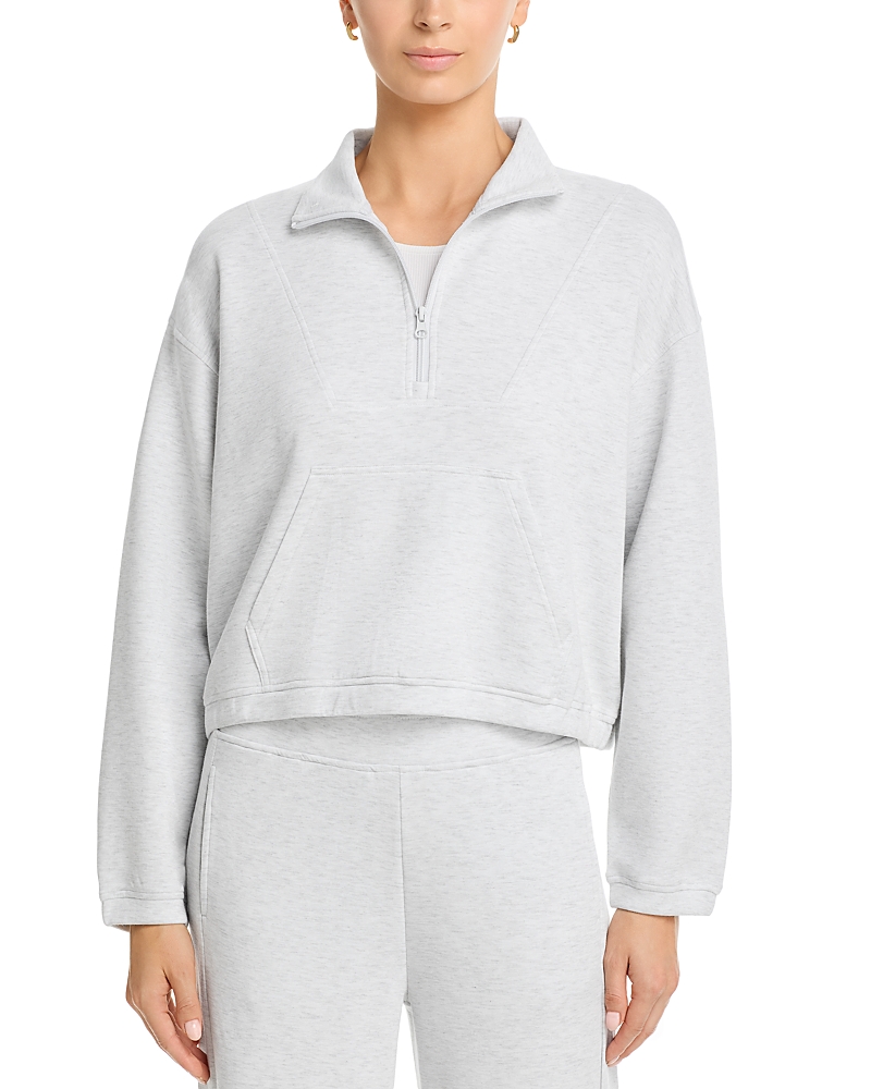 Vintage Havana Cloud Fleece Quarter Zip Sweatshirt