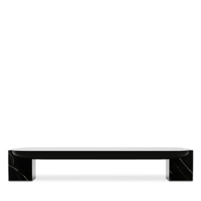 Overlap Rectangle Cocktail Table, Dark