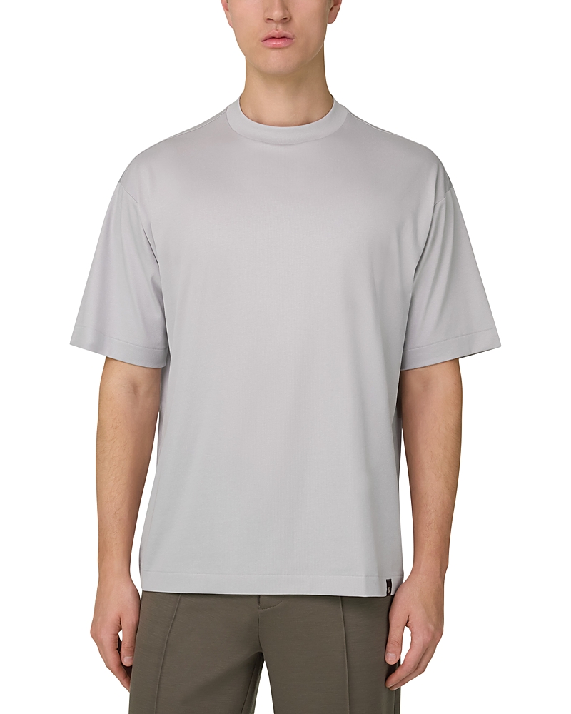 Boggi Milano Short Sleeve S Cafe Rib T Shirt