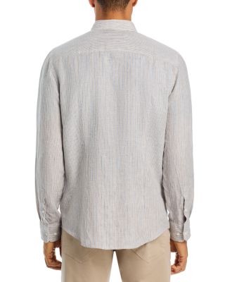 Linen Cabana Stripe Shirt