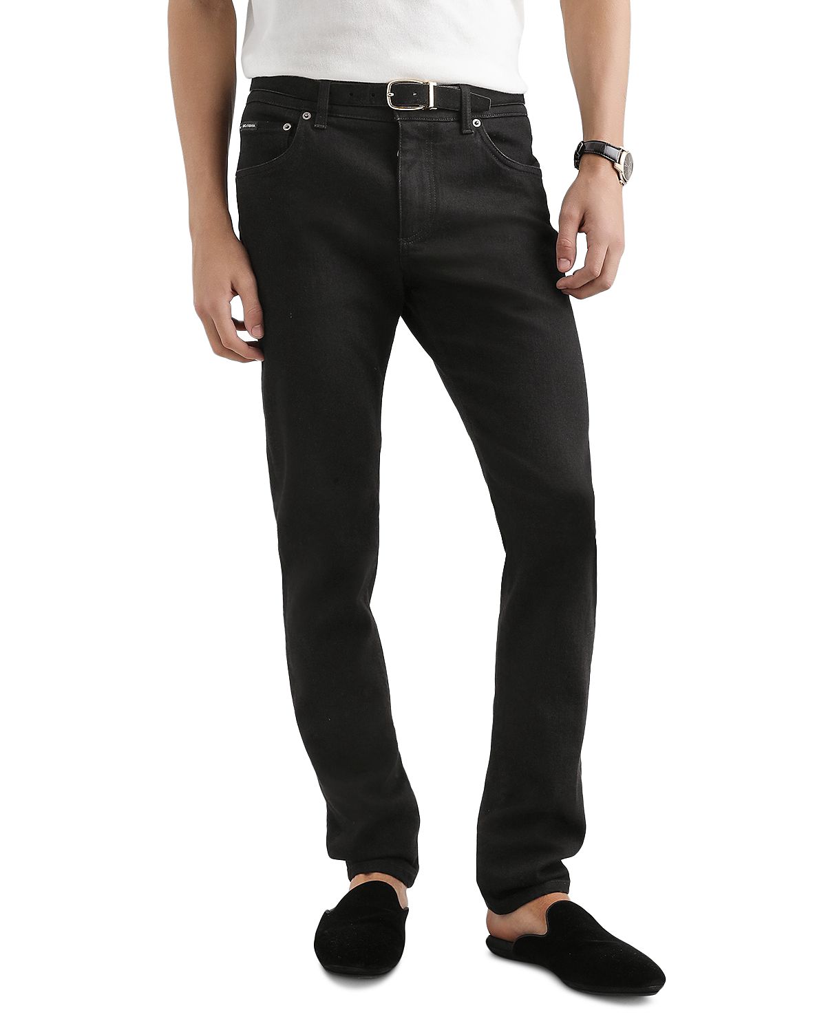 Dolce & Gabbana Regular Fit Light Wash Jeans