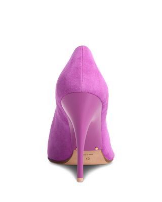 Women's Duchesse Suede Pointed Pumps