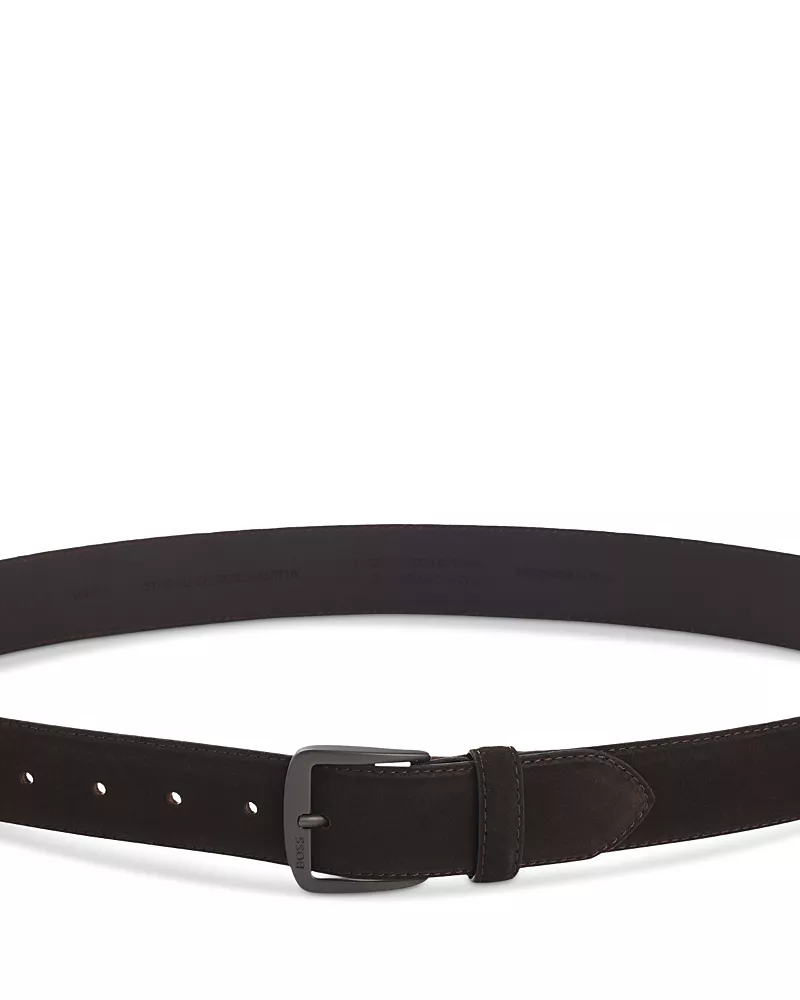 Boss Men's Syhr Leather Belt