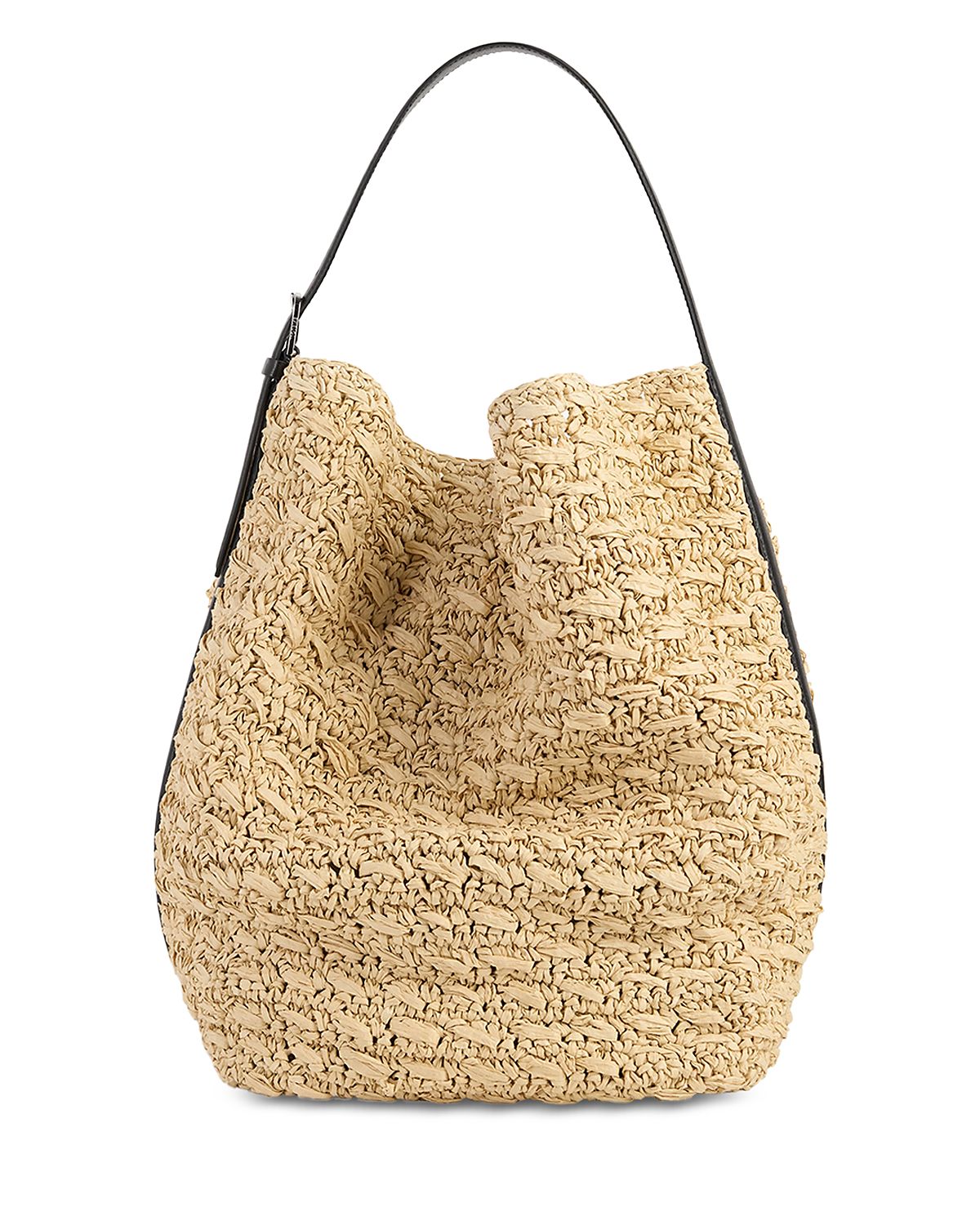 Toteme Woven Paper Raffia Tote Bag
