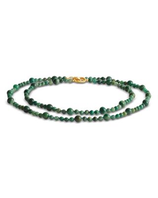 Beaded Infinity Necklace, 31.5"