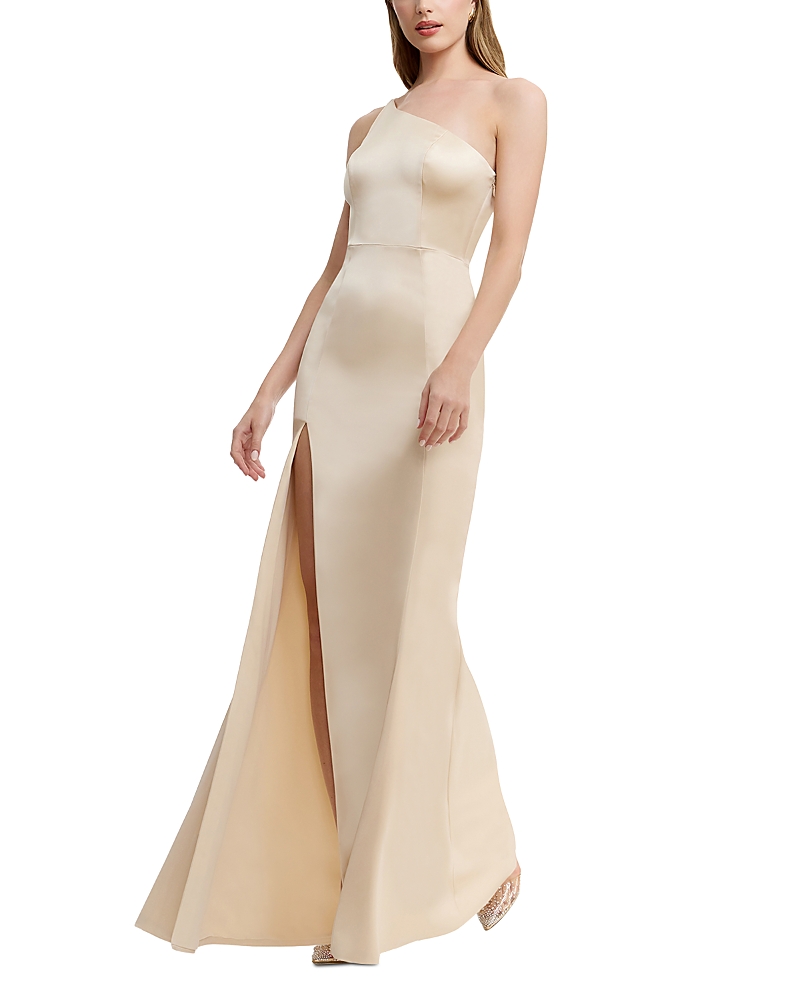 Dress the Population Amy Asymmetrical Gown