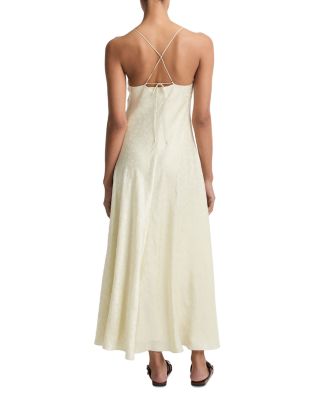 Floral Jacquard Cami Dress