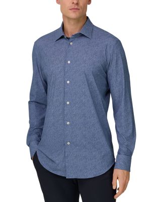 Slim Fit Stretch Nylon Shirt