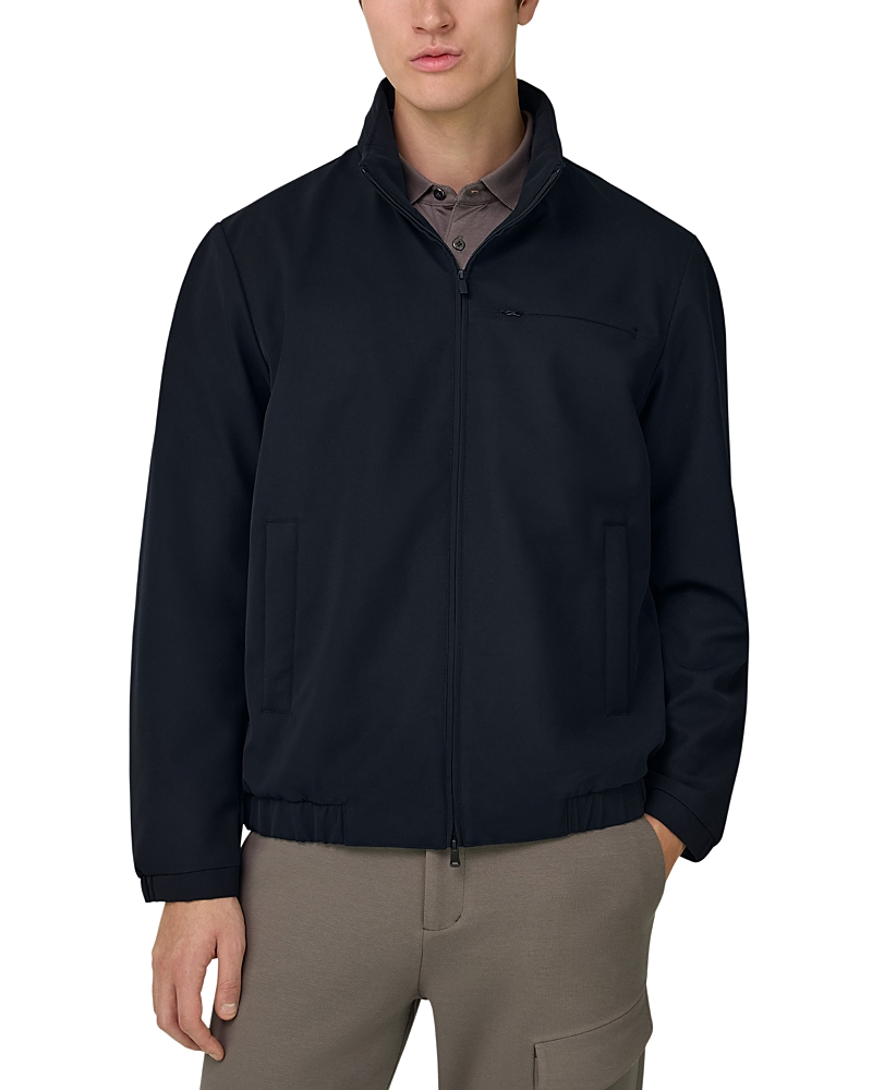 Boggi Milano Technical Fabric Bomber Jacket