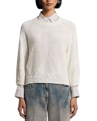 Diamond Pattern Sweater