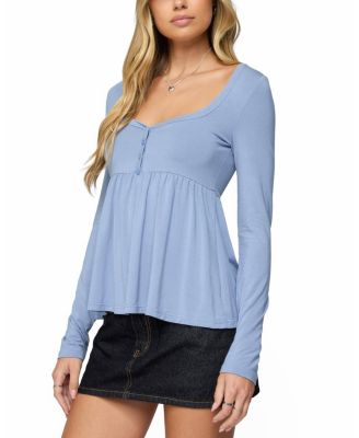 Lilla Henley Babydoll Top