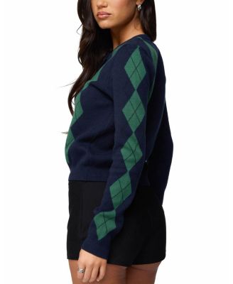 Farren Argyle Cardigan