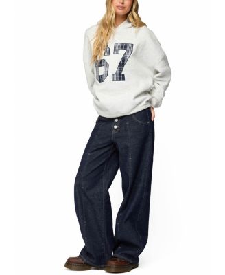 Gali Plaid 67 Oversized Hoodie