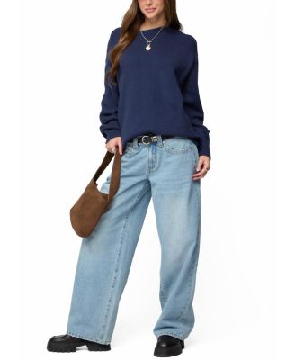 Priscila Oversized Crewneck Sweater