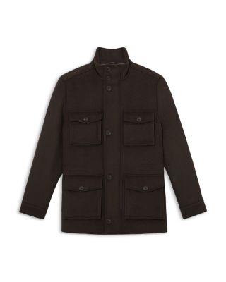 Trident Wool Four Pocket Coat