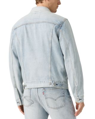Light Wash Trucker Jacket