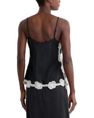 Doa Floral Lace Detail Top