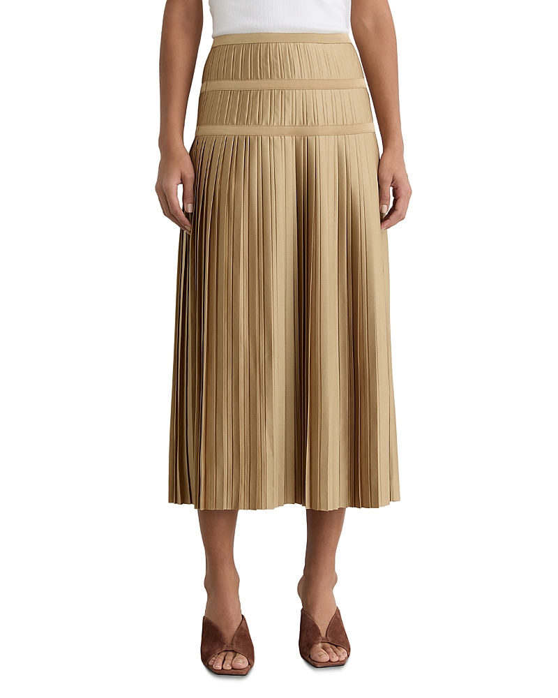 Reiss Eva Pleated Midi Skirt