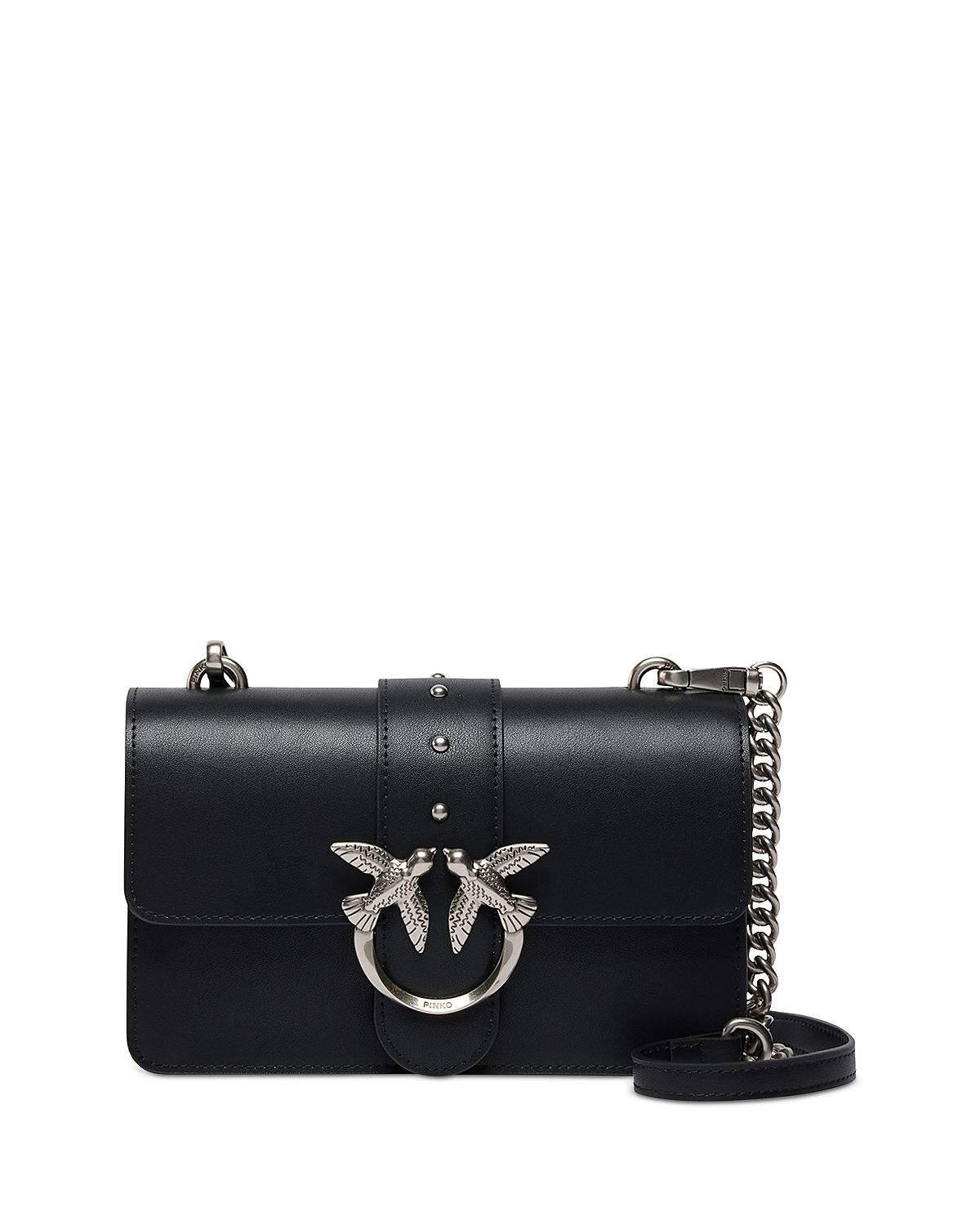Pinko Love One Mini Leather Crossbody