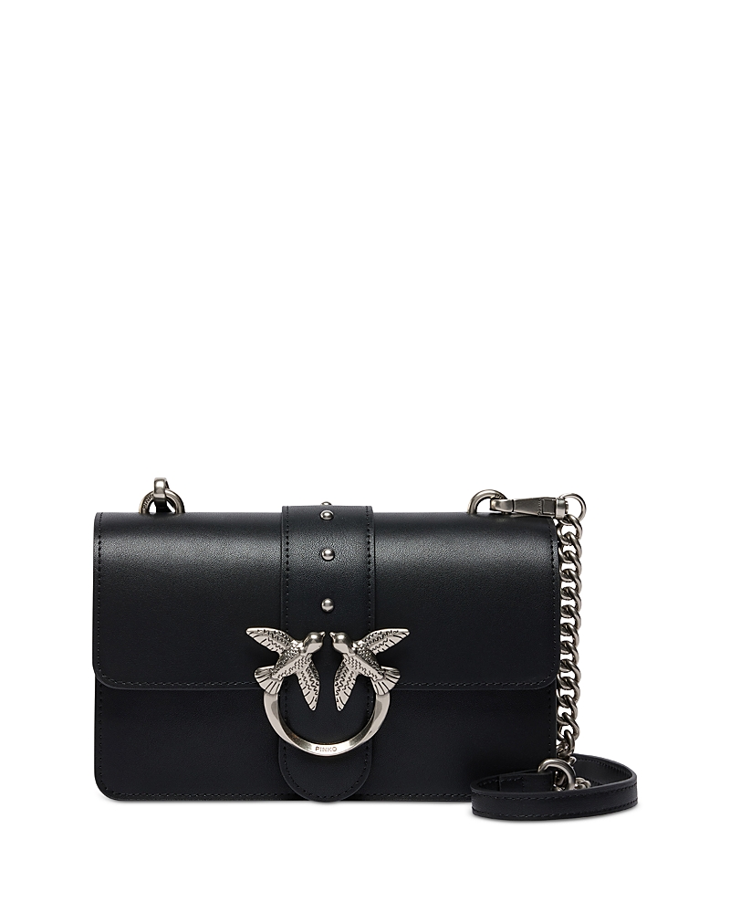 Pinko Love One Mini Leather Crossbody
