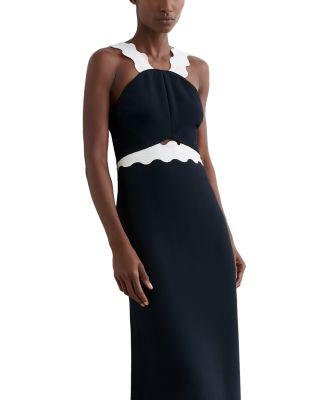Dillon Contrast Bodycon Midi Dress