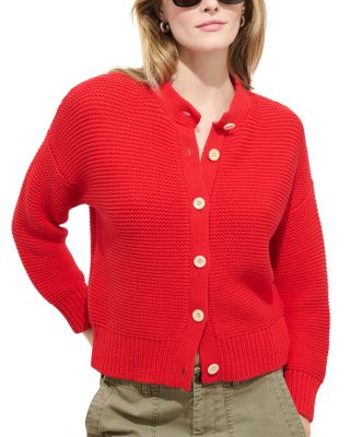 Nico Crewneck Cotton Cardigan