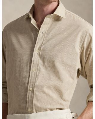 Classic Fit Glen Plaid Poplin Shirt