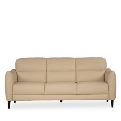 Noto Three Seat Leather Sofa