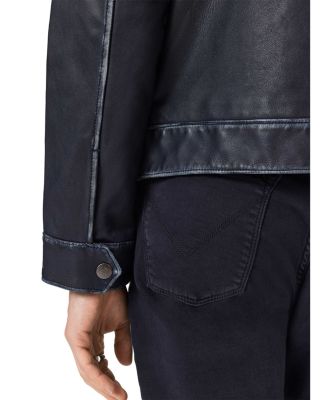 Nicholas Burnished Leather Jacket