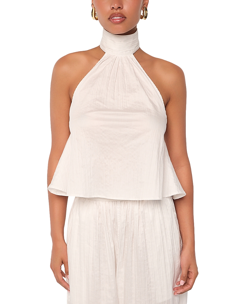 The Line By K Tess Top In White