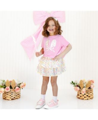 Girls' Sweet Floral Easter Bunny Wand - Ages 3+ Years