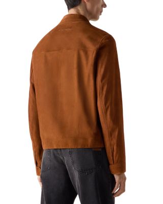 Suede Blouson