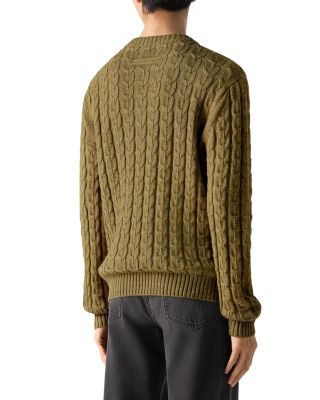 Linen Cashmere & Silk Crewneck Sweater