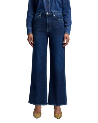 Ultra High Rise Wide Leg Jeans in Paradise Cove - thumbnail 7