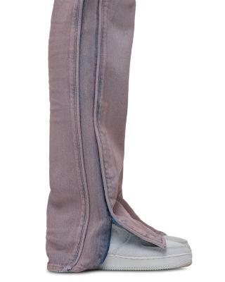 Walker Track Jeans in Coated Rose