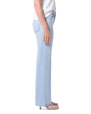 Harper Mid Rise Relaxed Straight Jeans in Flaunt