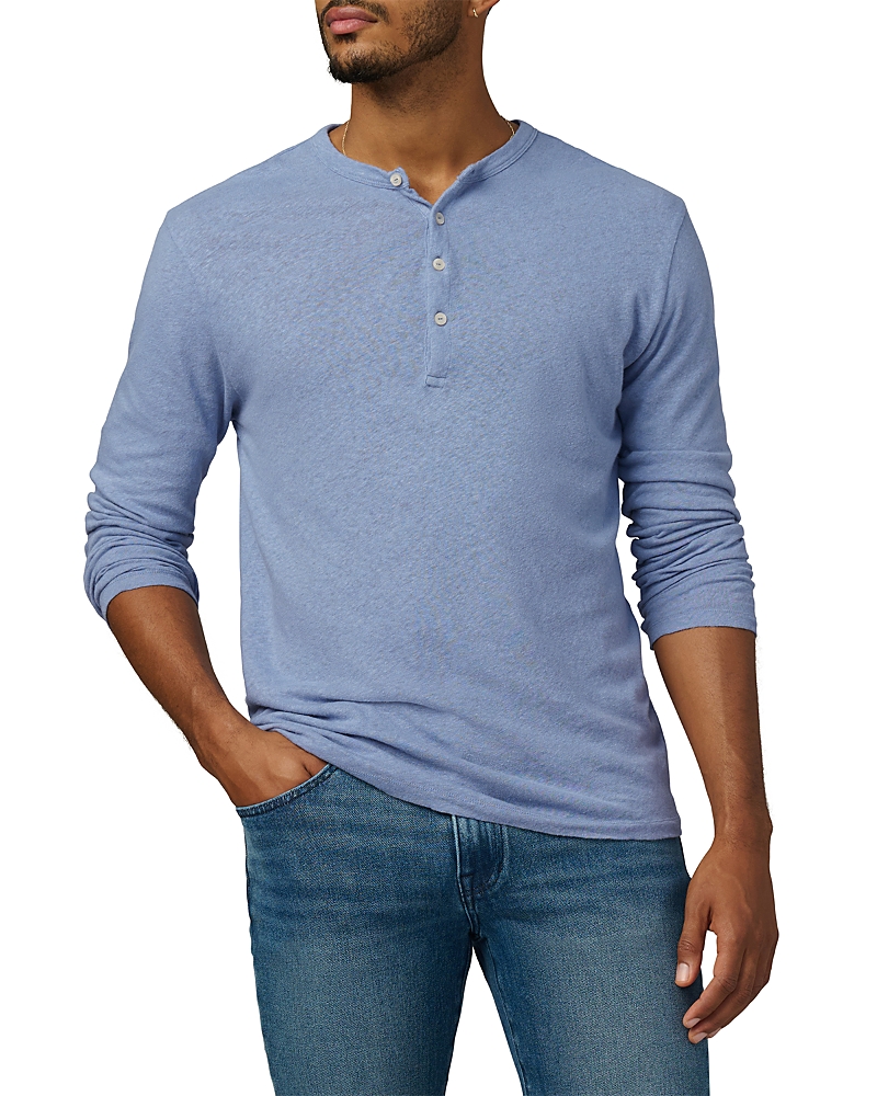 Joe's Jeans Linen & Cotton Henley Shirt