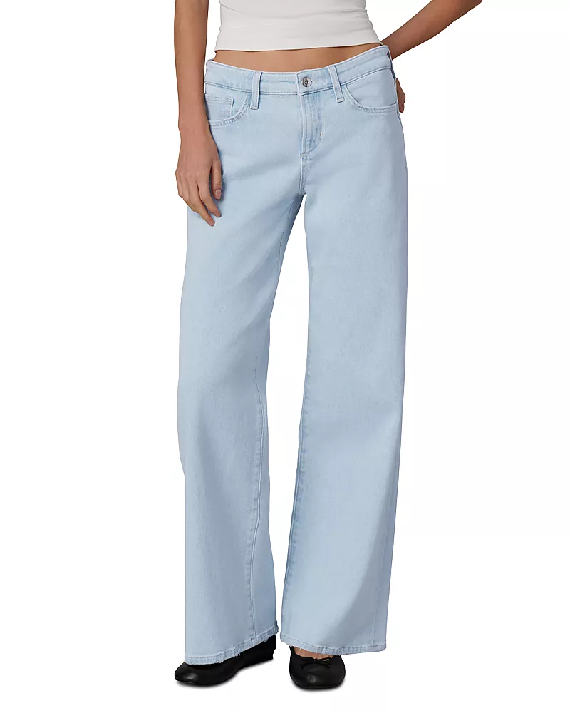 Joe's Jeans The Lou Lou Low Rise Wide Leg Jeans in Jubilee