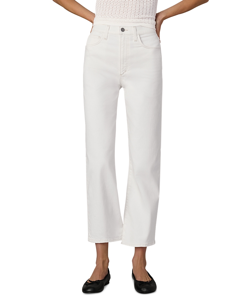 Joe's Jeans The Margot High Rise Cropped Jeans in Milk