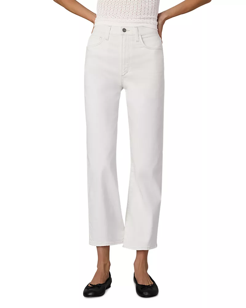Joe's Jeans The Margot High Rise Cropped Jeans in Milk