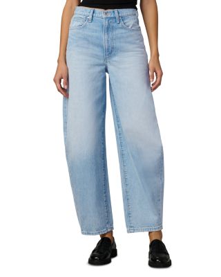 The Billie High Rise Barrel Jeans in Gossamer