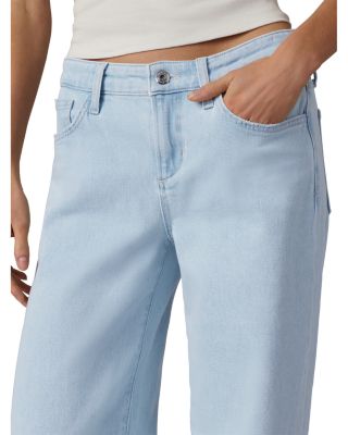 The Lou Lou Low Rise Wide Leg Jeans in Jubilee