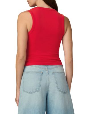 The U Neck Cropped Tank Top