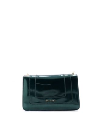  Small Serpenti Forever Shoulder Bag Metallic Leather