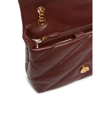 Love Puff Classic Leather Convertible Crossbody