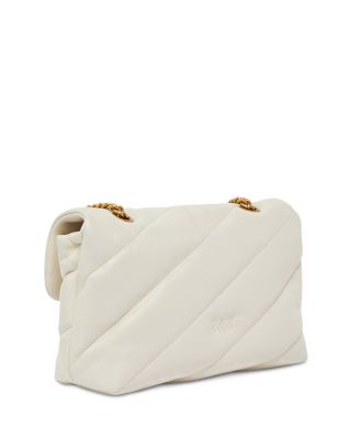 Love Puff Classic Leather Convertible Crossbody